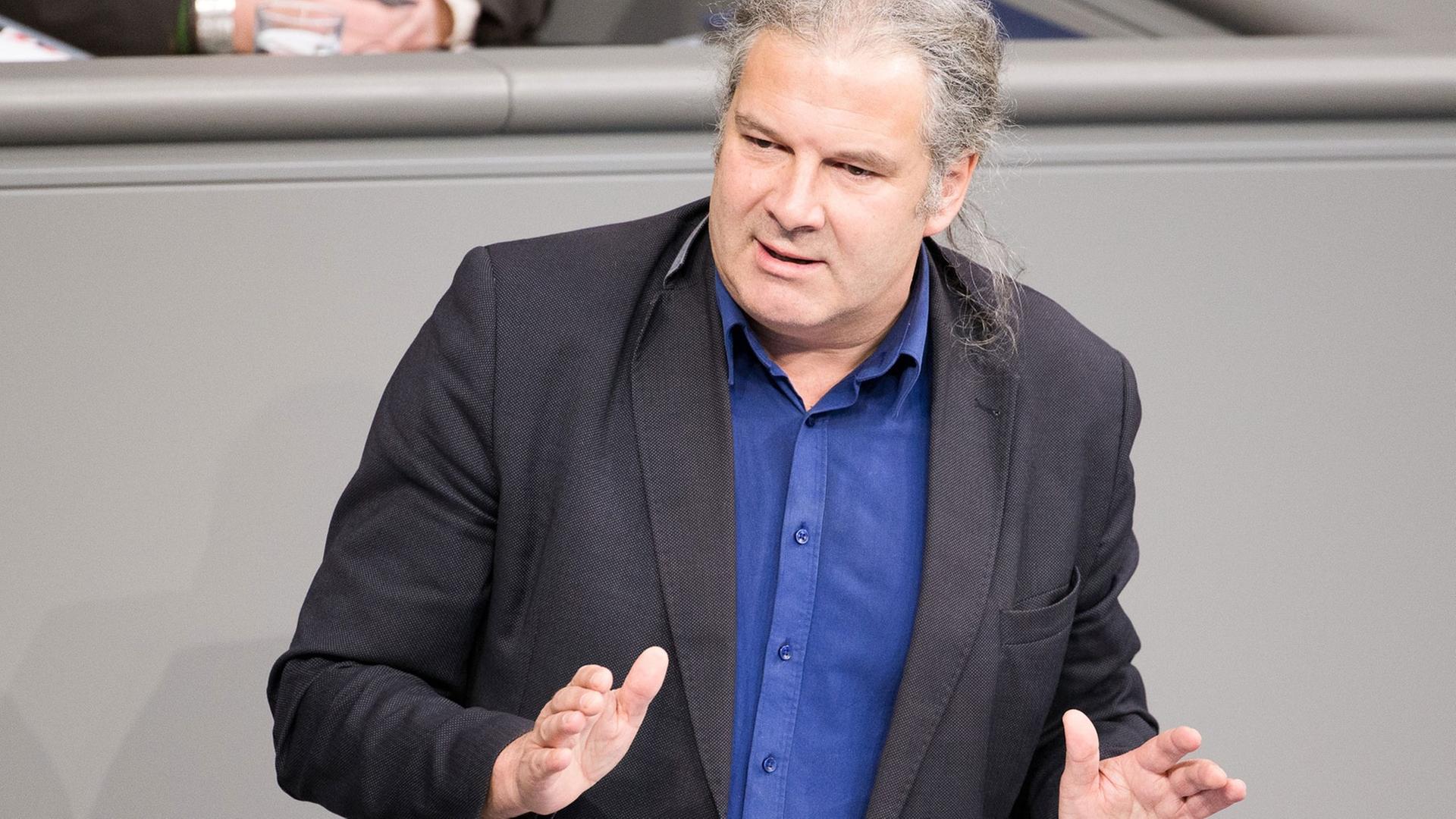 Der Bundestagsabgeordnete Andrej Hunko (Die Linke) Der Bundestagsabgeordnete Andrej Hunko (Die Linke)