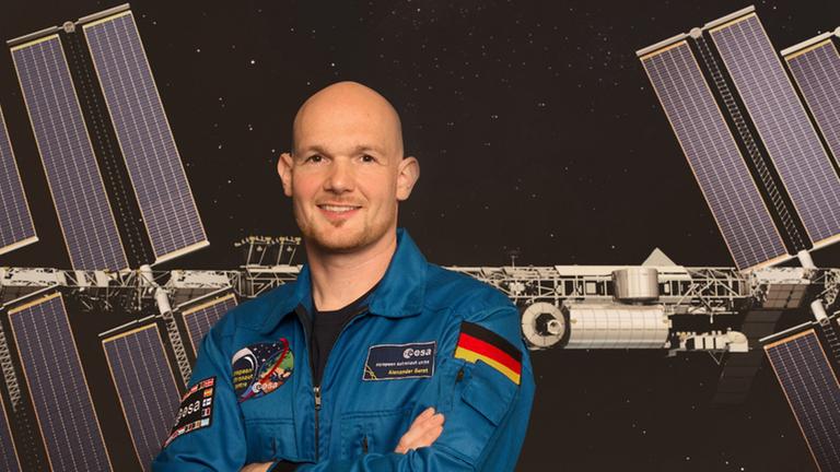 Der deutsche Astronaut Alexander Gerst Der deutsche Astronaut Alexander Gerst