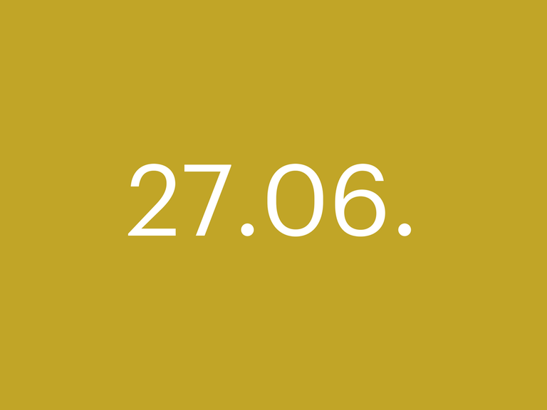 27. Juni