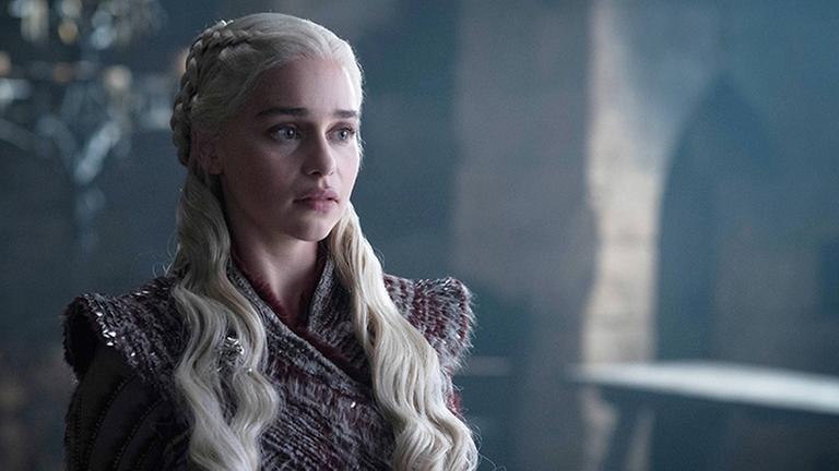 Emilia Clarke als Daenerys Targaryen in der achten und letzten Staffel von "Game of Thrones". Emilia Clarke als Daenerys Targaryen in der achten und letzten Staffel von "Game of Thrones".