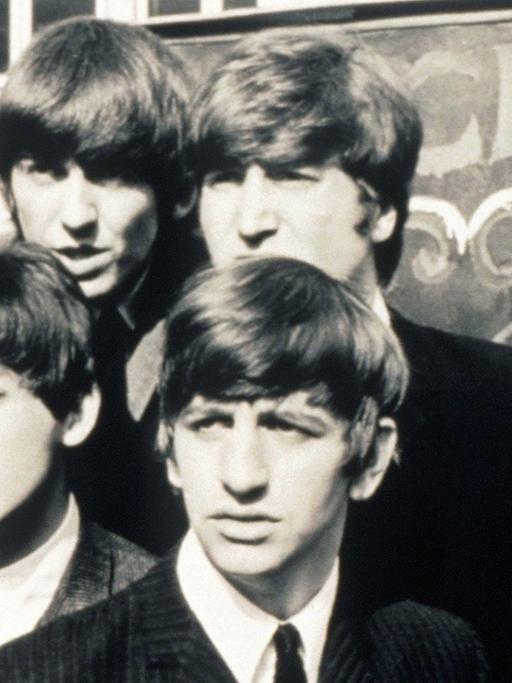 Szenenfoto aus dem "Beatles"-Film "A Hard Day's Night"