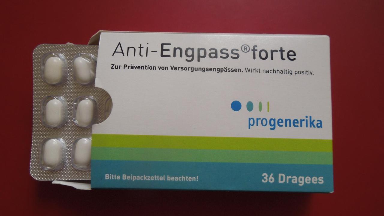 Pfefferminzbonbons als Tabletten verpackt - ein Werbemittel des Pro-Generika-Verbandes Pfefferminzbonbons als Tabletten verpackt - ein Werbemittel des Pro-Generika-Verbandes