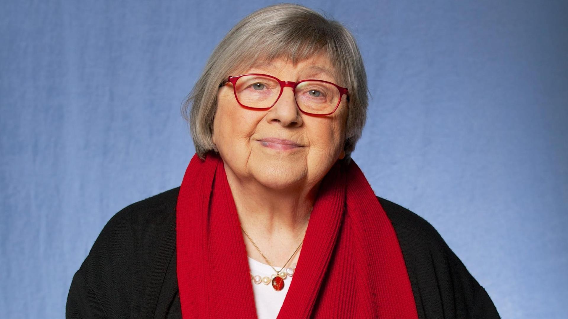 Sybil Gräfin Schönfeldt, österreichisch-deutsche Schriftstellerin, aufgenommen am 22.02.2015 in Mainz.
