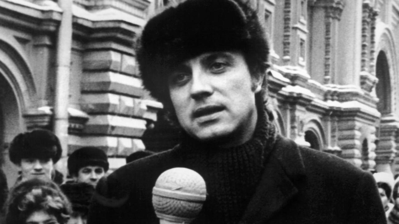 ARD-Korrespondent Fritz Pleitgen in Moskau (undatierte Aufnahme). ARD-Korrespondent Fritz Pleitgen in Moskau (undatierte Aufnahme).