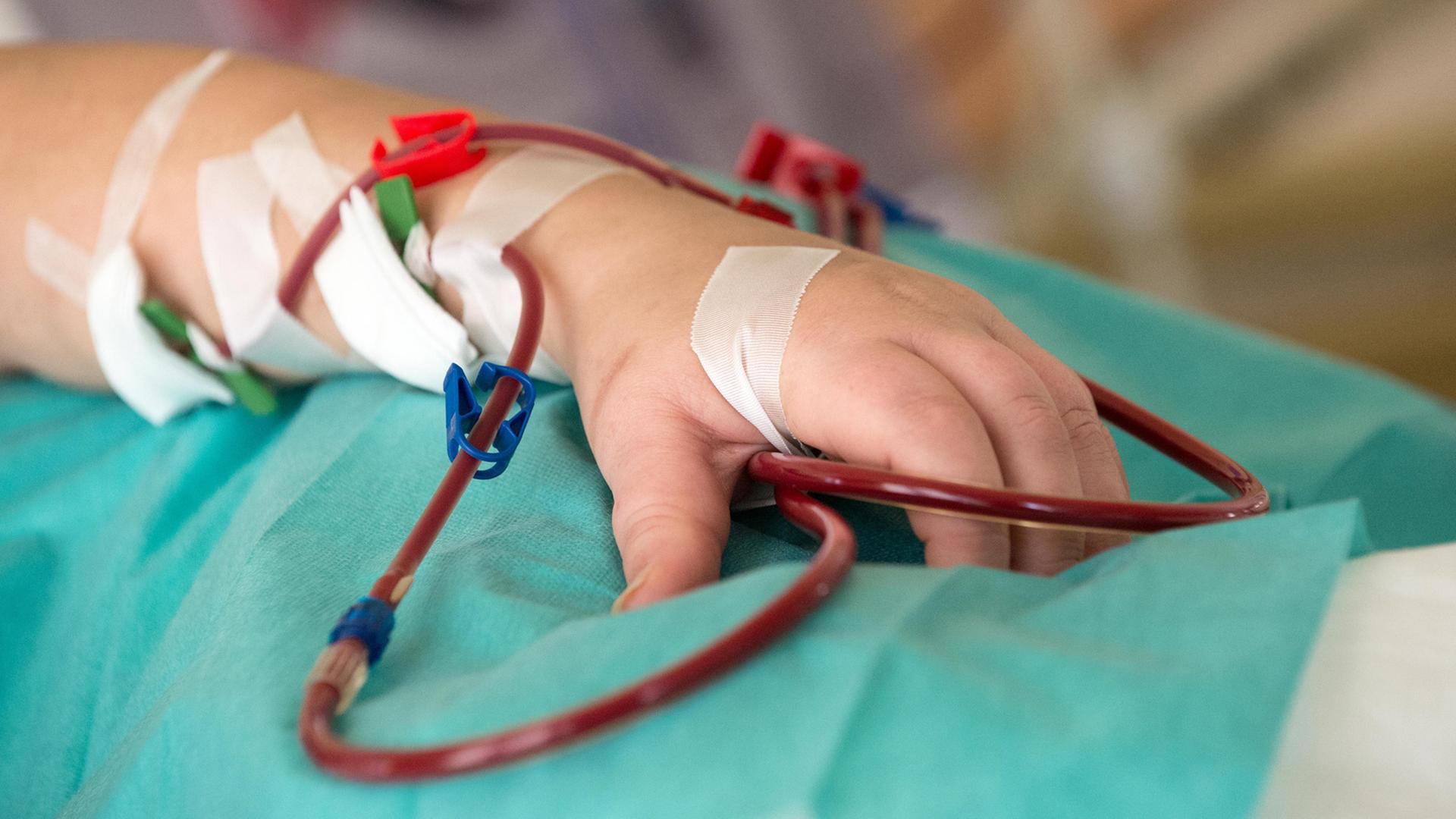 Manchmal kann die Medizin auch jungen Patienten nicht mehr helfen. Manchmal kann die Medizin auch jungen Patienten nicht mehr helfen.
