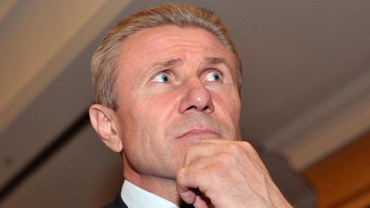 Der ehemalige Stabhochsprung-Weltrekordler und ukrainische NOK-Präsident Sergej Bubka Der ehemalige Stabhochsprung-Weltrekordler und ukrainische NOK-Präsident Sergej Bubka