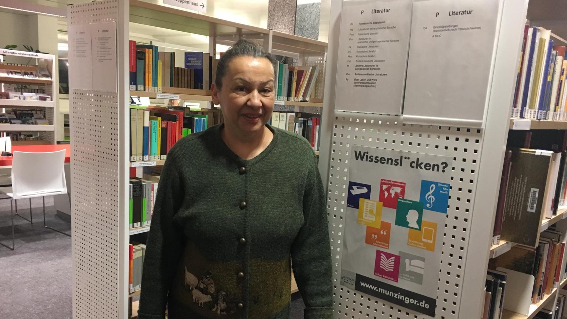 Petra Rose in der Stadtbibliothek Bayreuth. Petra Rose in der Stadtbibliothek Bayreuth.