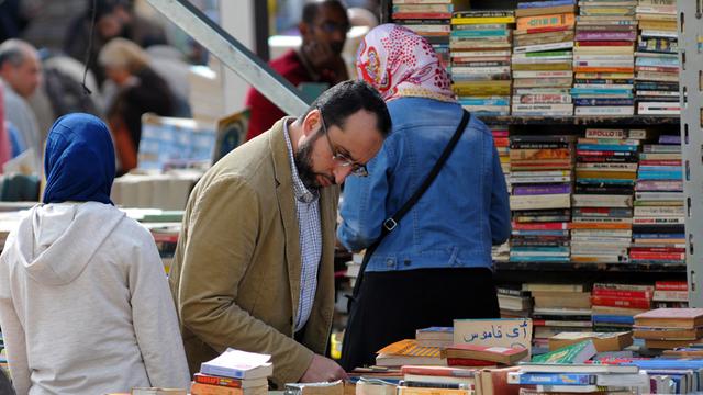  Verkauf gebrauchter Bücher in Kairo.