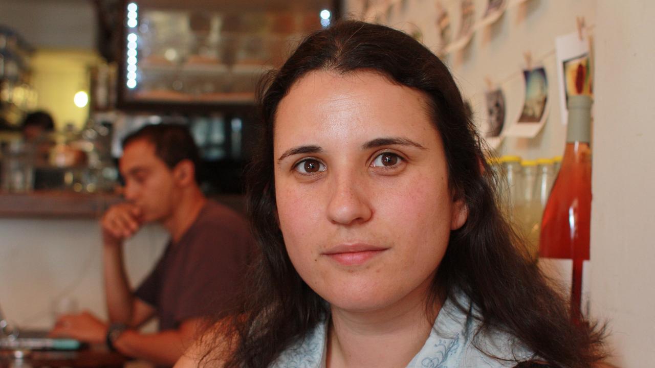 Die Künstlerin Rinat Edelstein. Die Künstlerin Rinat Edelstein.