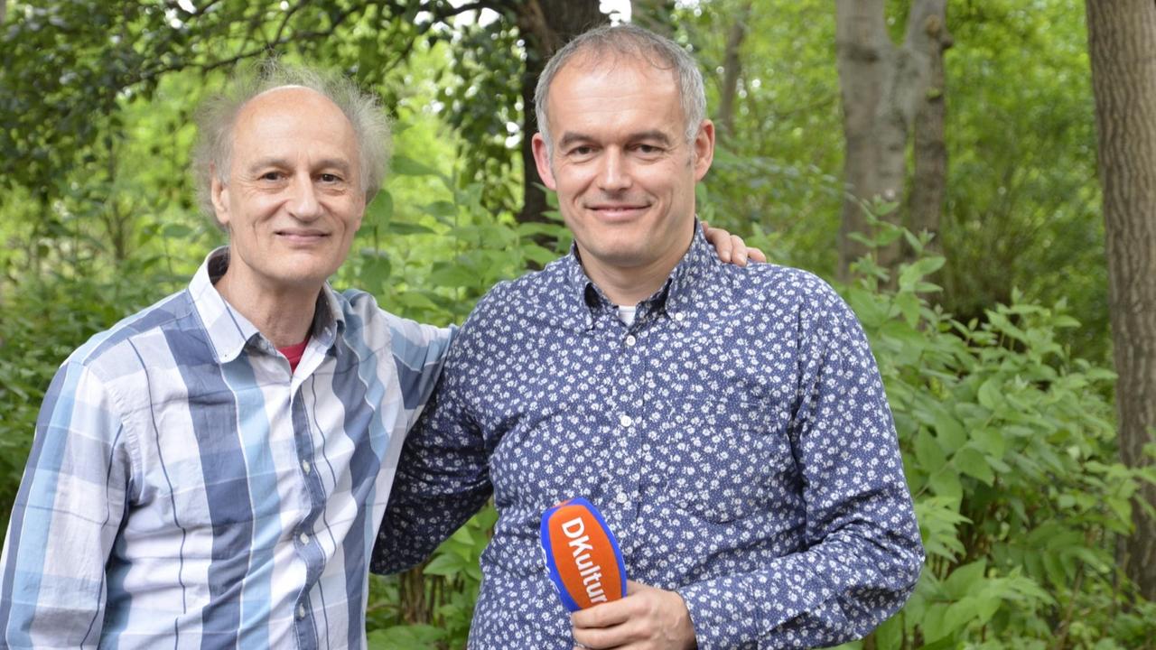 Paul Millns mit DRadio-Redakteur Tarik Ahmia. Paul Millns mit DRadio-Redakteur Tarik Ahmia.