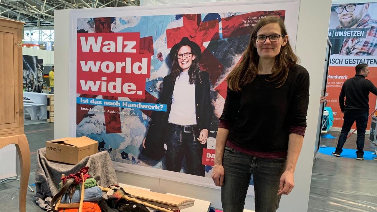 Tischlerin Johanna Röh auf der Walz Tischlerin Johanna Röh auf der Walz