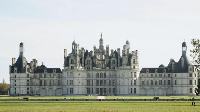 Schloss Chambord in der französischen Loire-Region