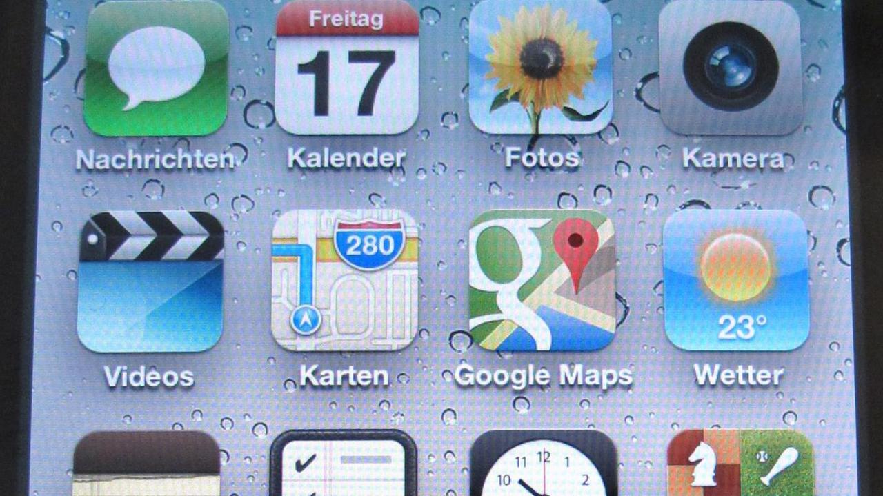 Digitaler Kalender - ein Apple iPhone 4S Digitaler Kalender - ein Apple iPhone 4S