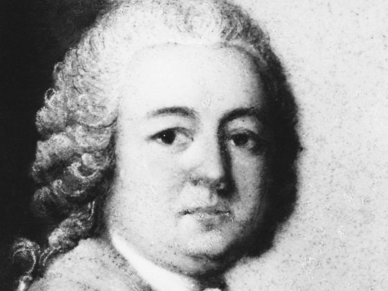 Porträt von Johann Christoph Friedrich Bach