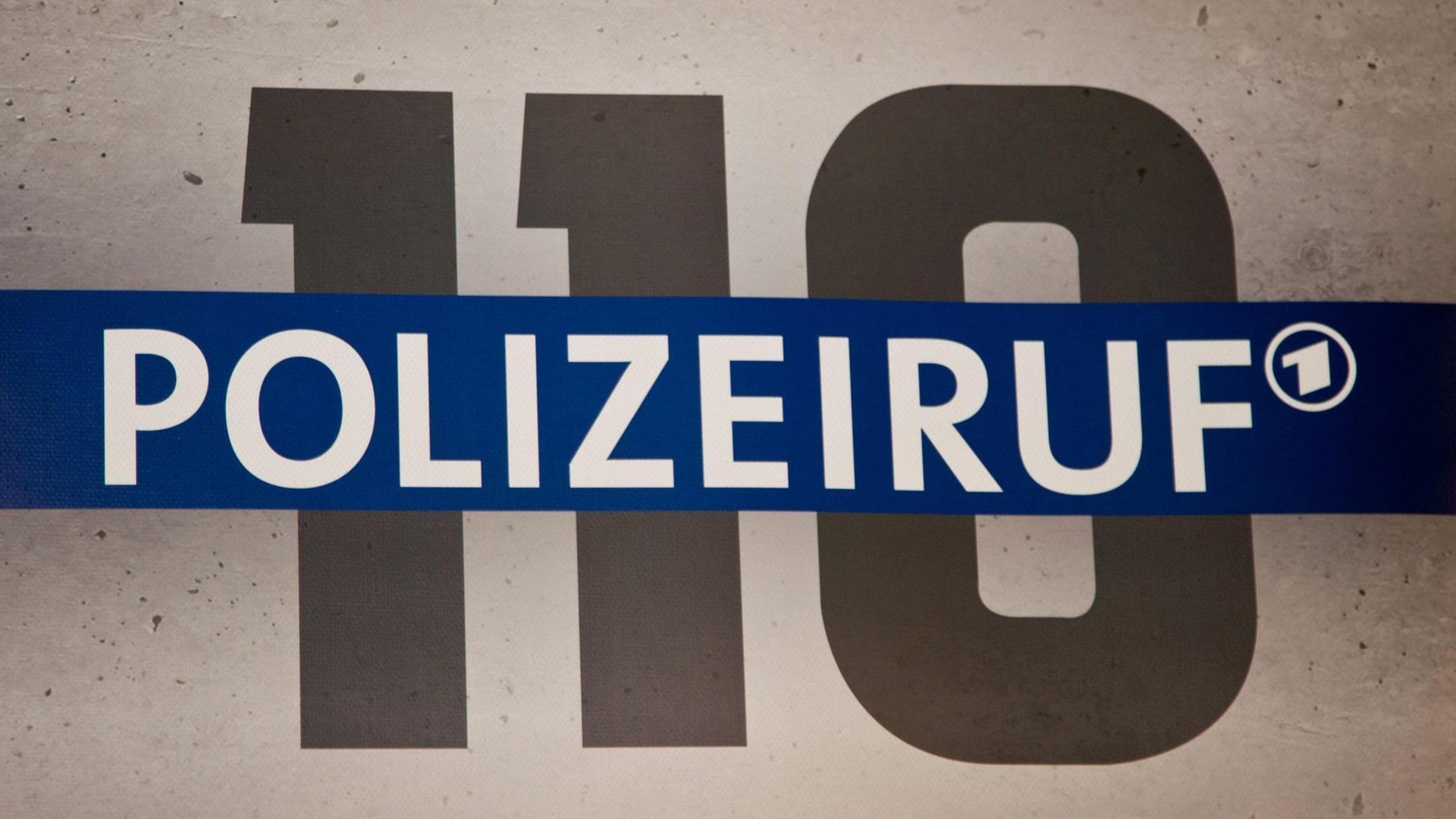 Logo der Sendung Polizeiruf 110. Logo der Sendung Polizeiruf 110.