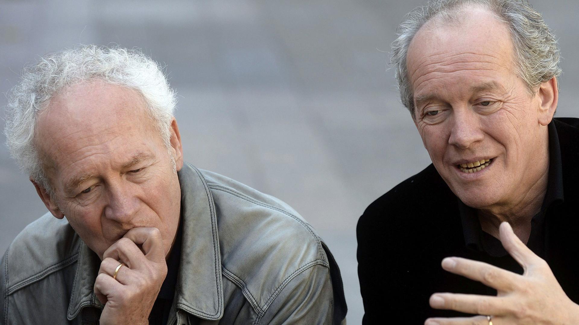 Die belgischen Brüder Jean-Pierre (l) and Luc Dardenne (r) Die belgischen Brüder Jean-Pierre (l) and Luc Dardenne (r)