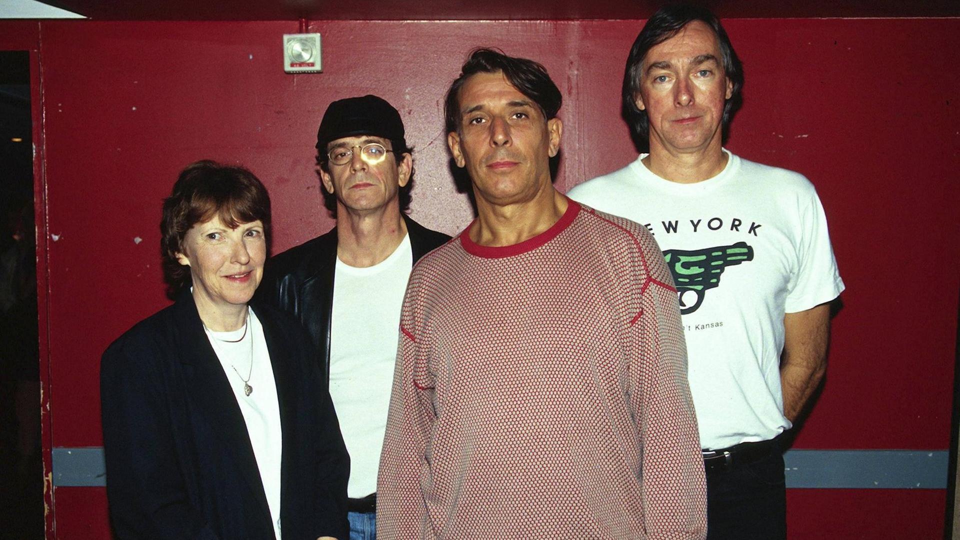 Die Bandmitglieder von The Velvet Underground, aufgenommen in den 90er-Jahren Die Bandmitglieder von The Velvet Underground, aufgenommen in den 90er-Jahren