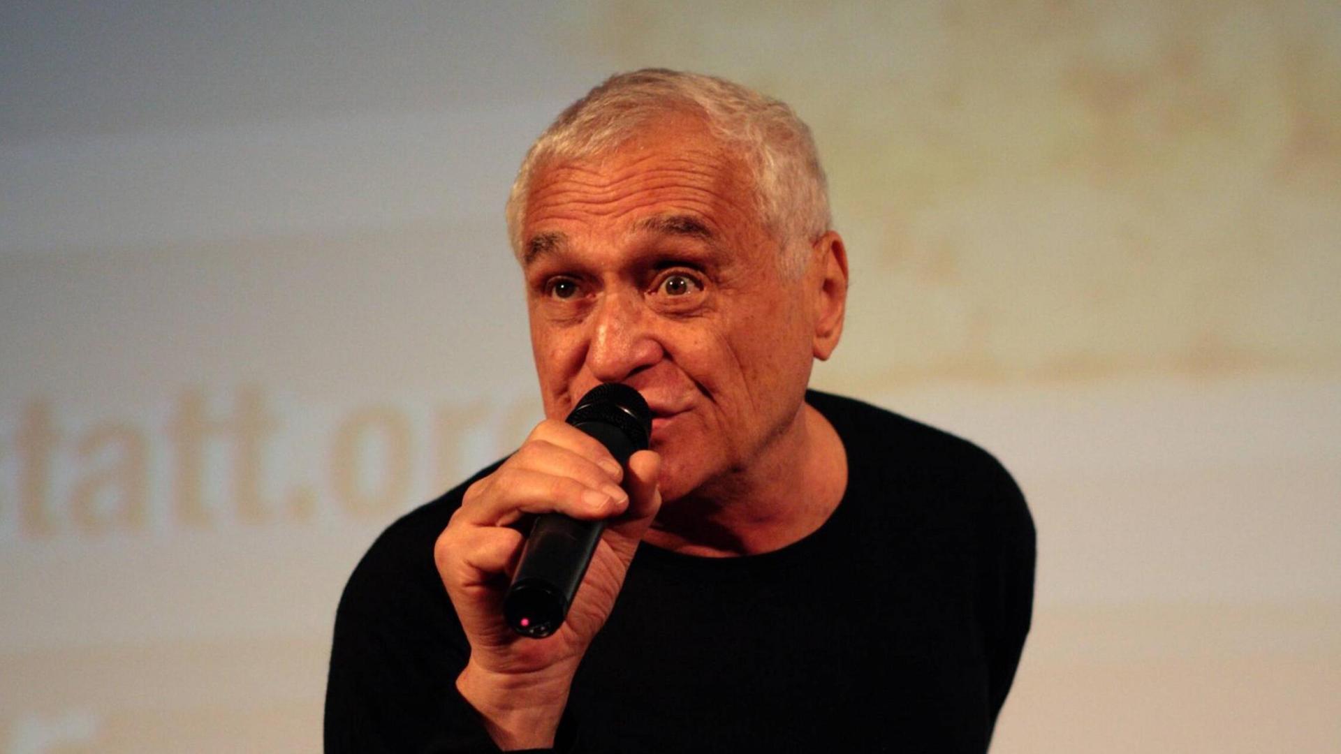 Dichter und Performer John Giorno zum ZEBRA Poetry Film Festival in Berlin 2008