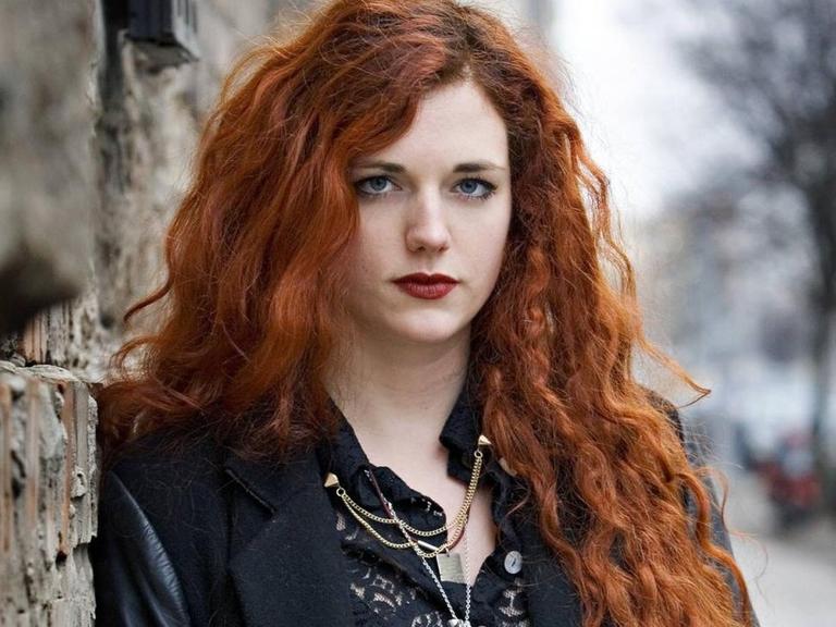 Die Dramatikerin Katja Brunner. Die Dramatikerin Katja Brunner.