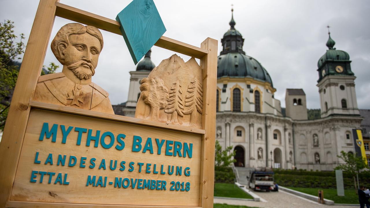 Das Kloster Ettal in Bayern Das Kloster Ettal in Bayern