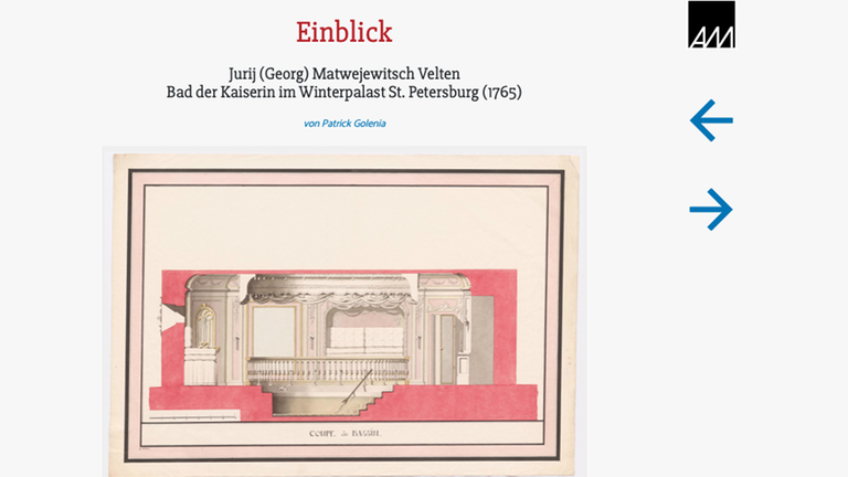 Screenshot des Angebots des Architekturmuseums der TU Berlin. Screenshot des Angebots des Architekturmuseums der TU Berlin.