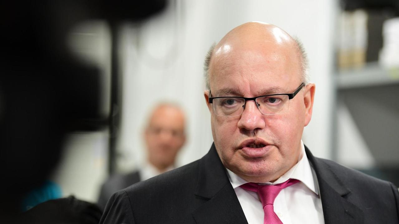 Peter Altmaier (CDU), Bundesminister für Wirtschaft und Energie Peter Altmaier (CDU), Bundesminister für Wirtschaft und Energie