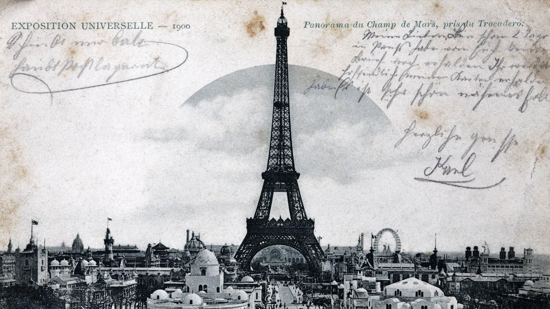Eiffelturm um 1900