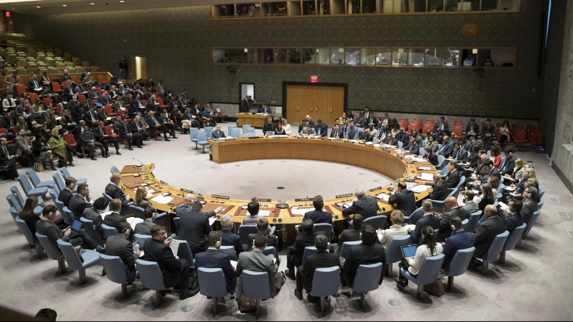 Sitzung des UN-Sicherheitsrats in New York am 05.01.2018. zum Iran. Sitzung des UN-Sicherheitsrats in New York am 05.01.2018. zum Iran.
