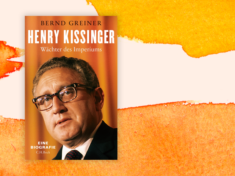 Zu sehen ist das Cover "Henry Kissinger. Wächter des Imperiums" von Bernd Greiner.