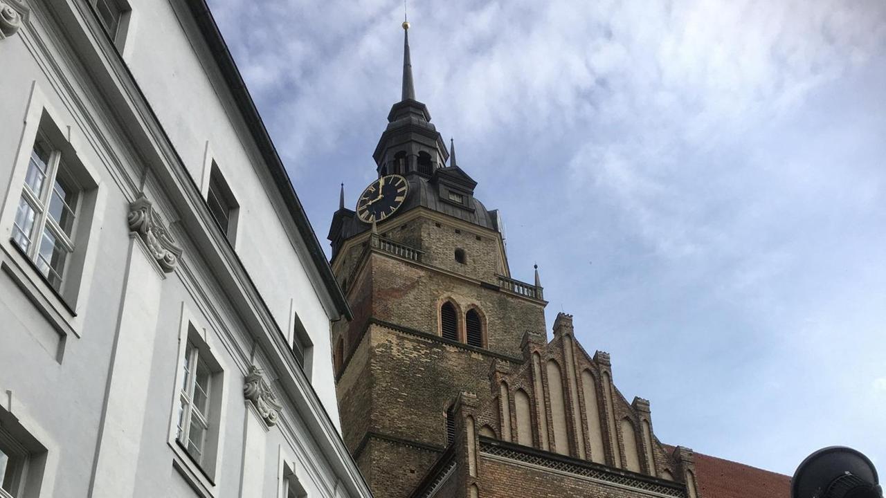 Die Stadtkirche St. Katharinen in der Stadt Brandenburg Die Stadtkirche St. Katharinen in der Stadt Brandenburg