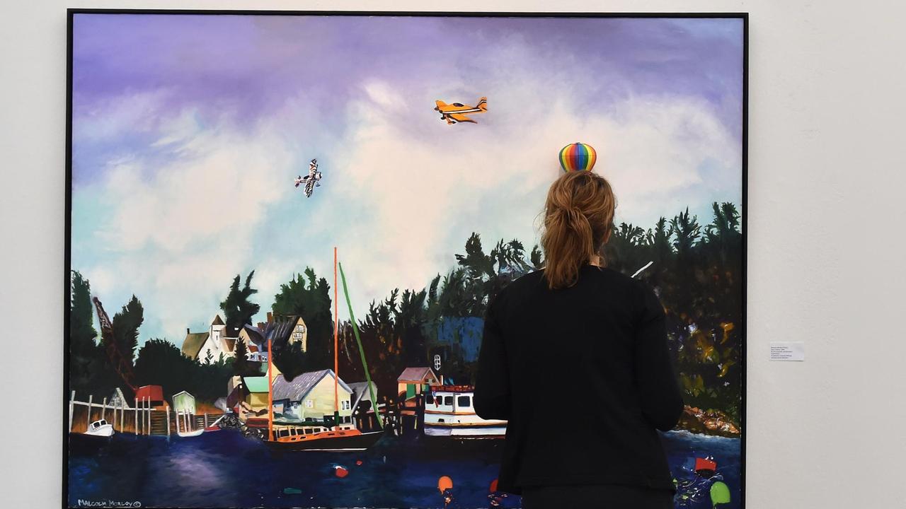 "Ship to Shore" von Malcolm Morley aus dem Jahr 1994 "Ship to Shore" von Malcolm Morley aus dem Jahr 1994