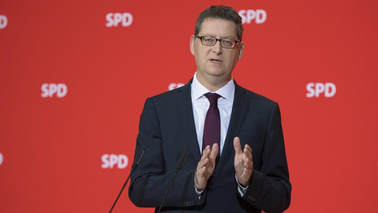 Der stellvertretende SPD-Vorsitzende Thorsten Schäfer-Gümbel.