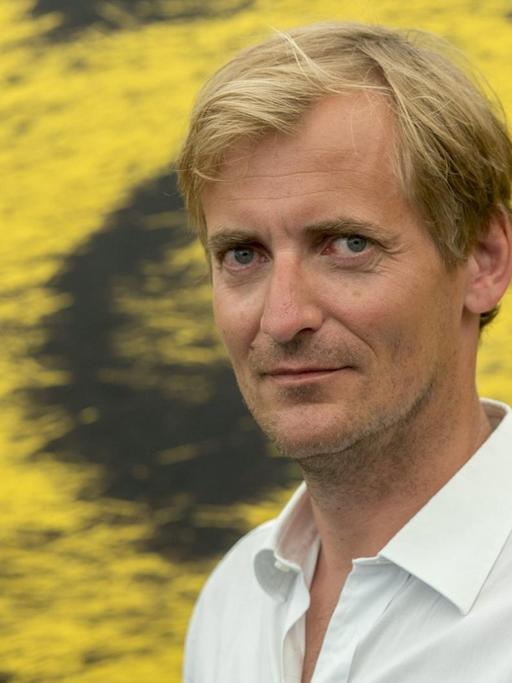 Filmregisseur Lars Kraume und sein Film "Der Staat gegen Fritz Bauer" whärend des 68. Locarno International Film Festival in Locarno, Schweiz.