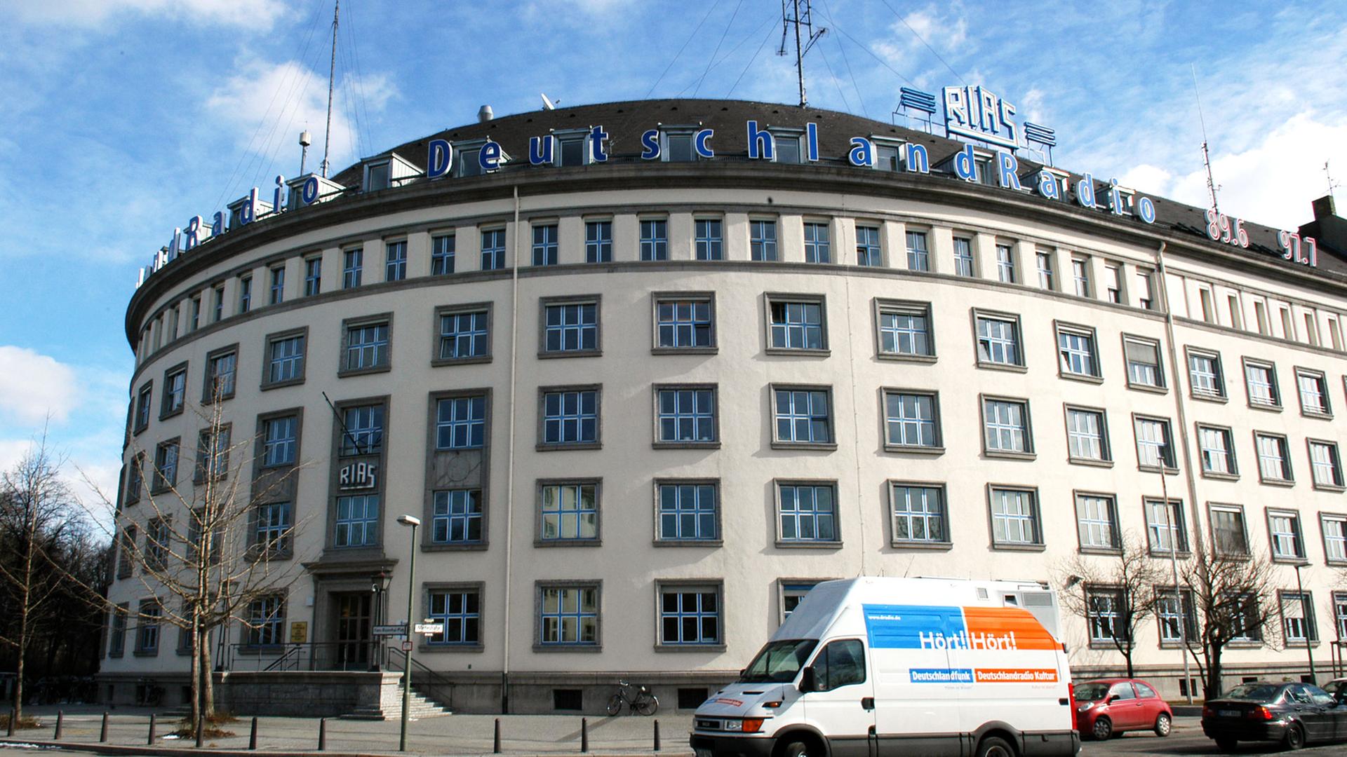 Das Funkhaus von Deutschlandradio Kultur in Berlin