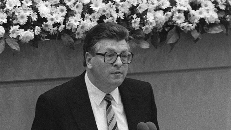 Bundestagspräsident Philipp Jenninger (CDU) Bundestagspräsident Philipp Jenninger (CDU)