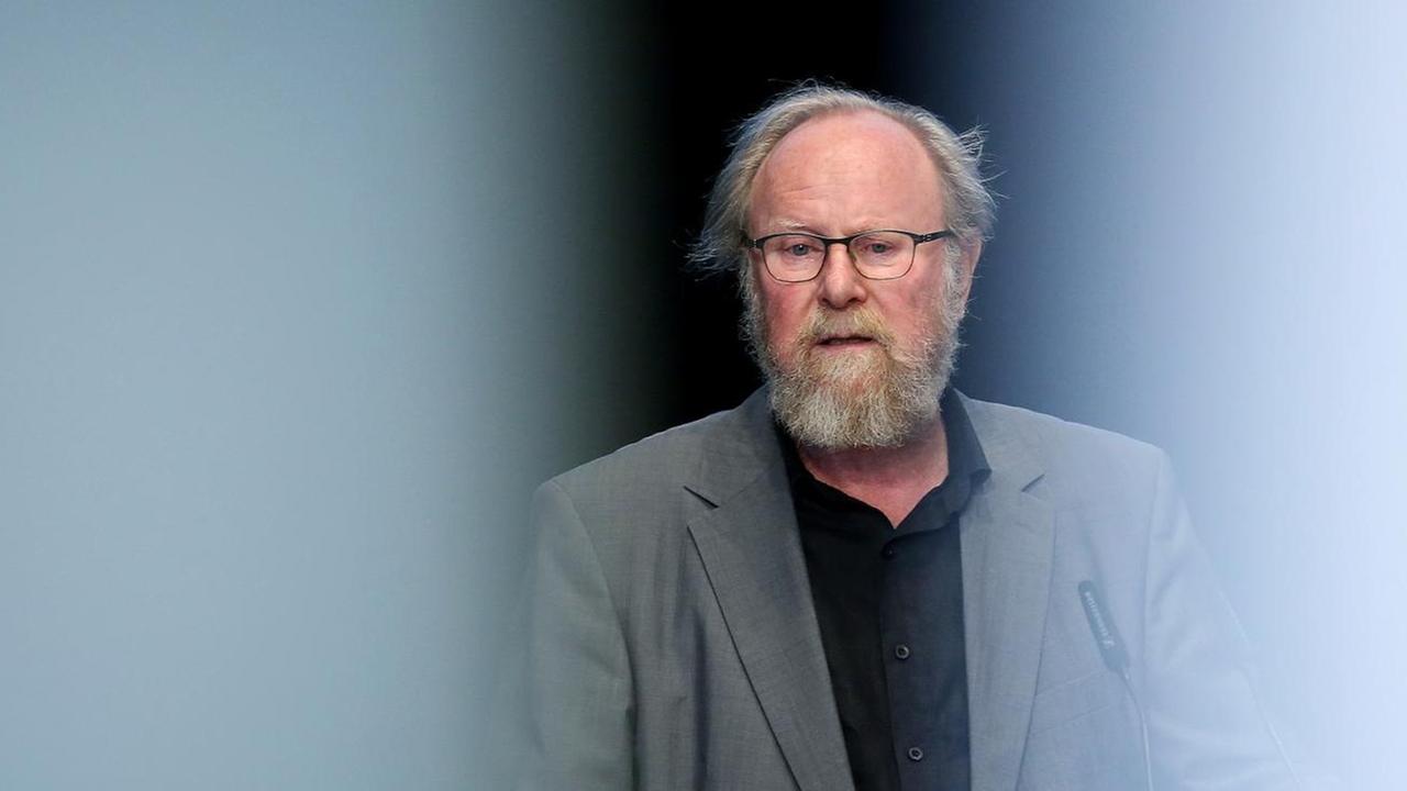 Der frühere Bundestagspräsident Wolfgang Thierse bei der Veranstaltung zu 25 Jahren gesamtdeutscher SPD. Der frühere Bundestagspräsident Wolfgang Thierse bei der Veranstaltung zu 25 Jahren gesamtdeutscher SPD.