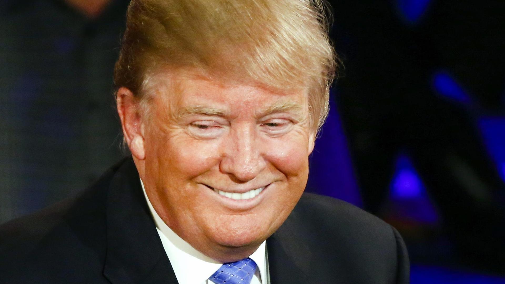 Donald Trump, Kandidat der Republikaner, bei einer Wahlveranstaltung in Milwaukee, Wisconsin Donald Trump, Kandidat der Republikaner, bei einer Wahlveranstaltung in Milwaukee, Wisconsin
