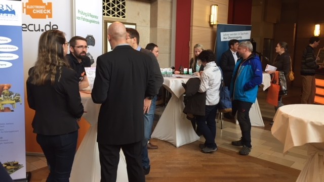 Eine kleine Jobmesse wirbt Ende Dezember 2017 in Zittau um Rückkehrer in die Region. Eine kleine Jobmesse wirbt Ende Dezember 2017 in Zittau um Rückkehrer in die Region.