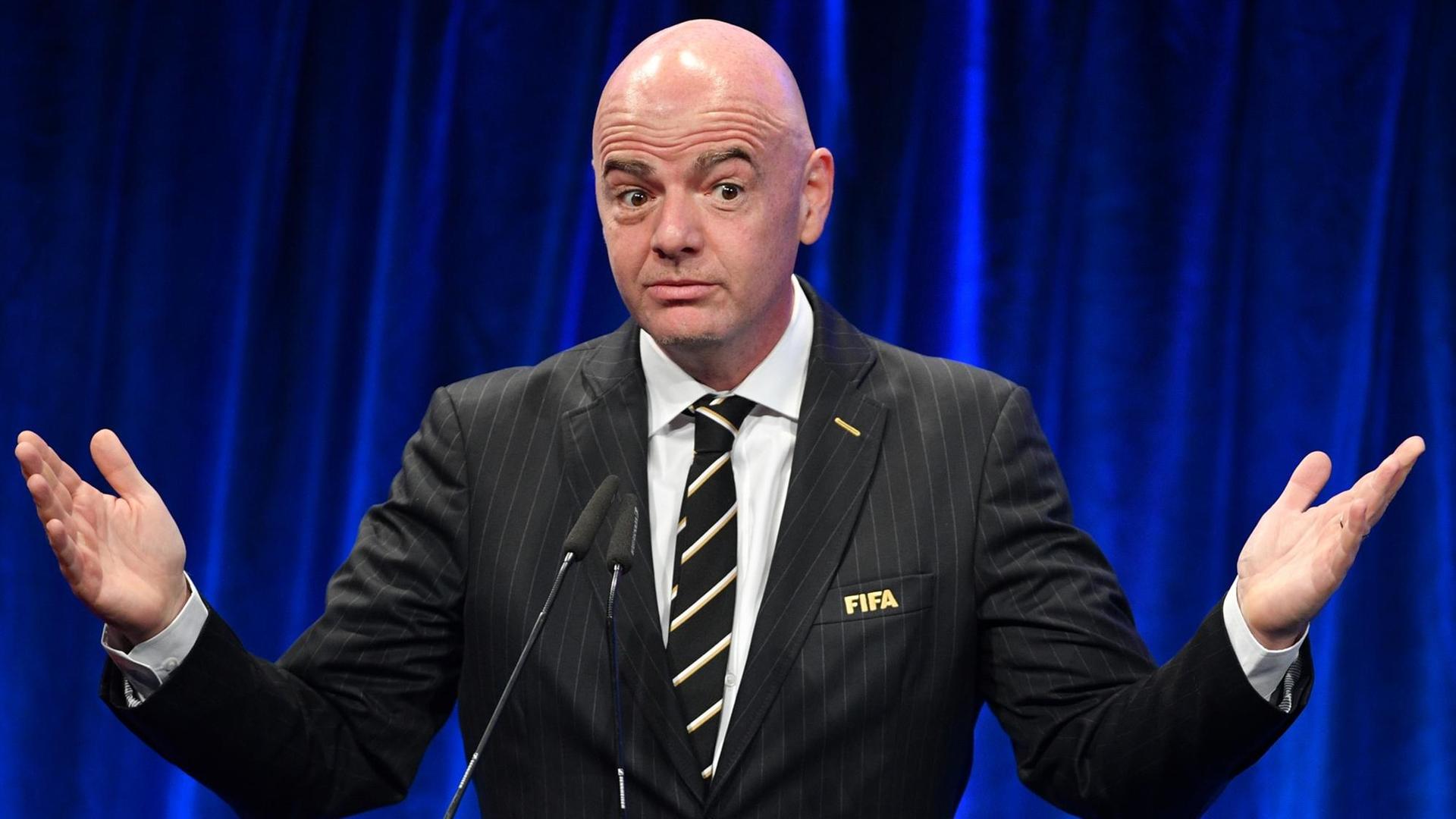 FIFA-Präsident Gianni Infantino FIFA-Präsident Gianni Infantino