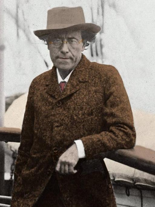 Der Komponist Gustav Mahler (1860-1911)