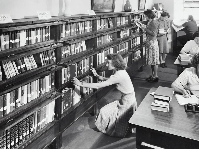 Emily McPherson College Library, Russell St., etwa 1960er-Jahre