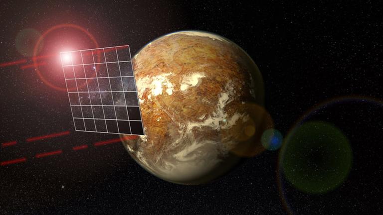Per Sonnensegel zu Alpha Centauri (Animation) Per Sonnensegel zu Alpha Centauri (Animation)