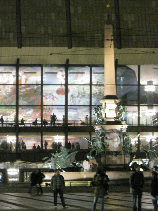Das Gewandhaus in Leipzig,