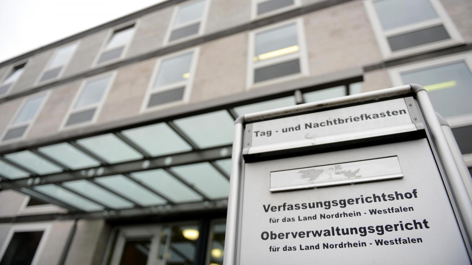 Das Gebäude des Oberverwaltungsgerichts Münster Das Gebäude des Oberverwaltungsgerichts Münster