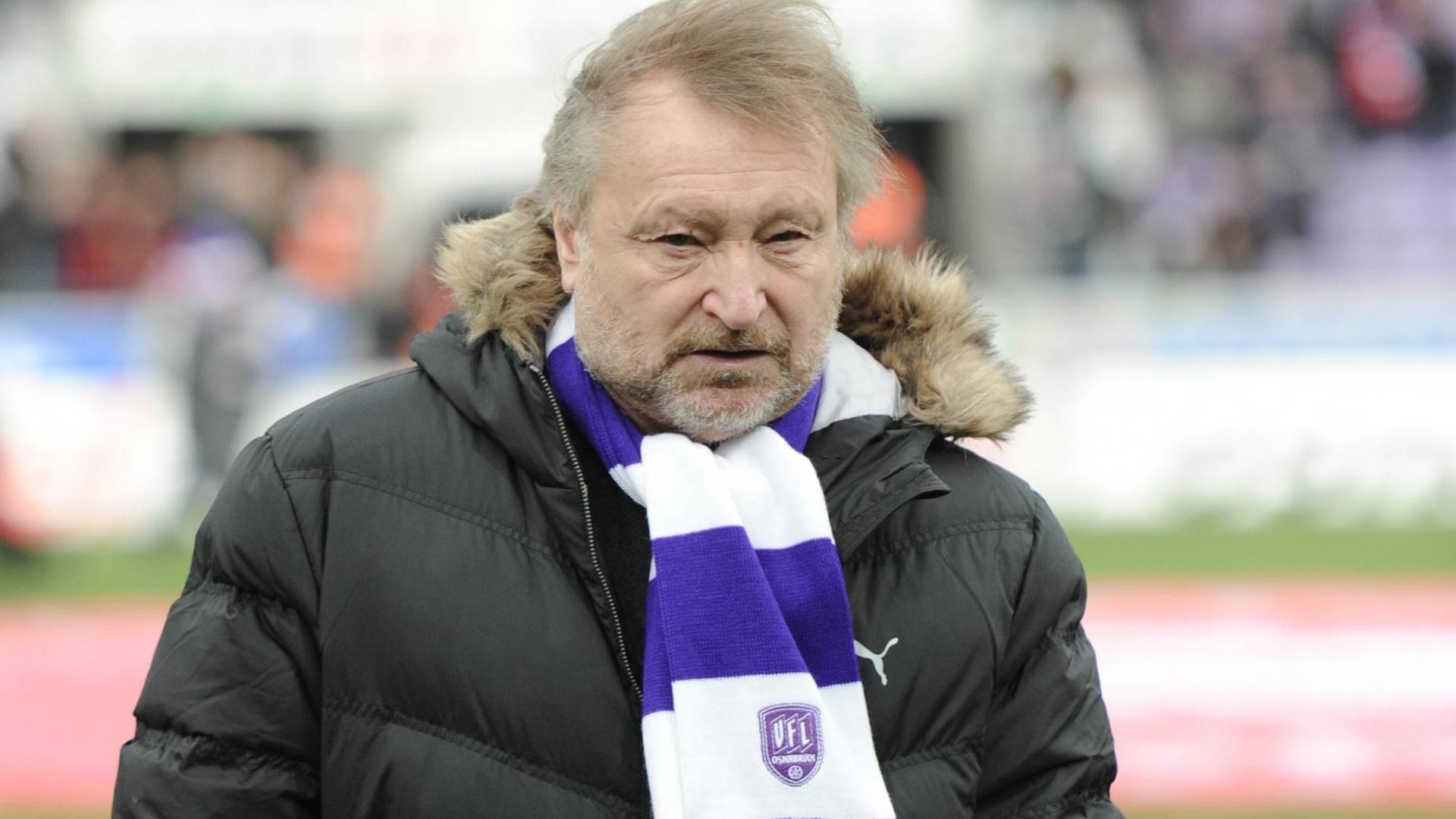Dirk Rasch, Ehrenpräsident des VfL Osnabrück. Dirk Rasch, Ehrenpräsident des VfL Osnabrück.