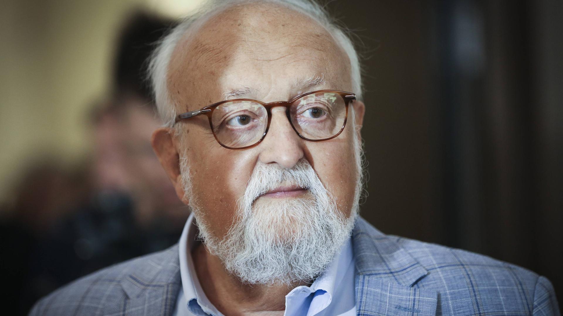 Krzysztof Penderecki am 30. Mai 2018 in Krakau Krzysztof Penderecki am 30. Mai 2018 in Krakau