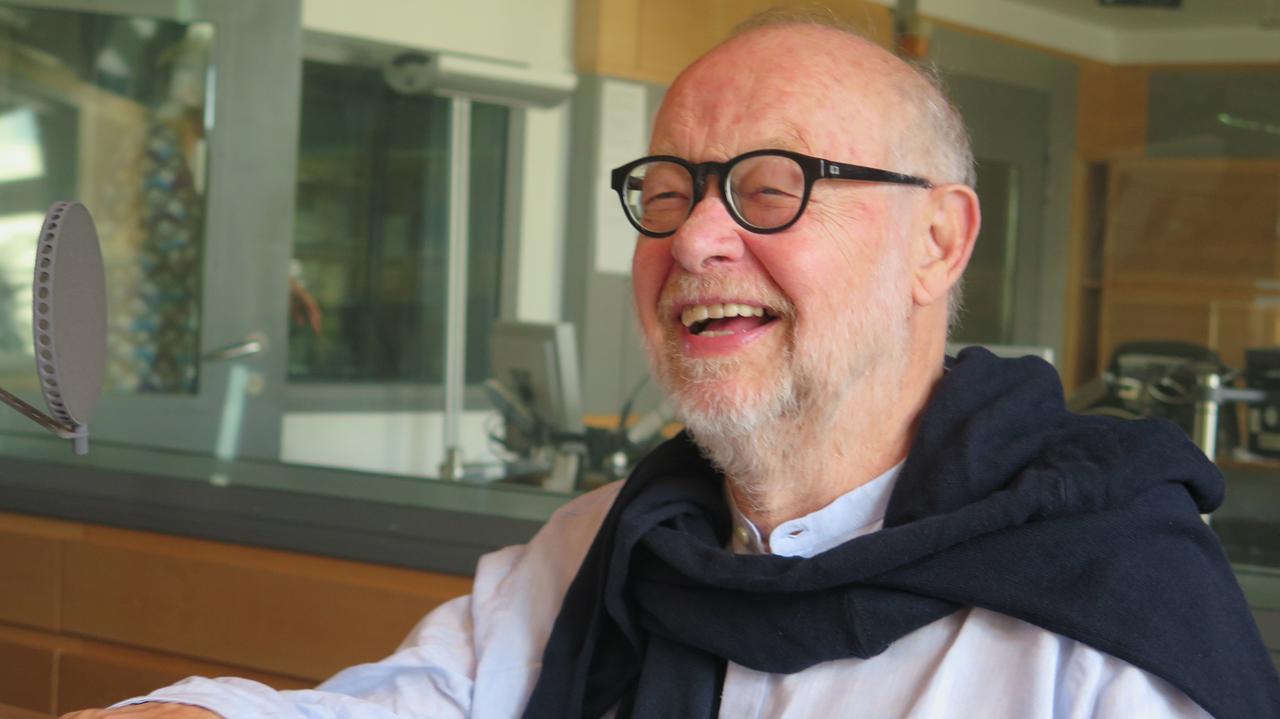 Jürgen Flimm, Intendant der Berliner Staatsoper, zu Gast im Studio von Deutschlandradio Kultur.