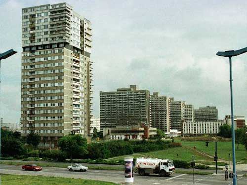 Plattenbausiedlung Halle-Neustadt Plattenbausiedlung Halle-Neustadt