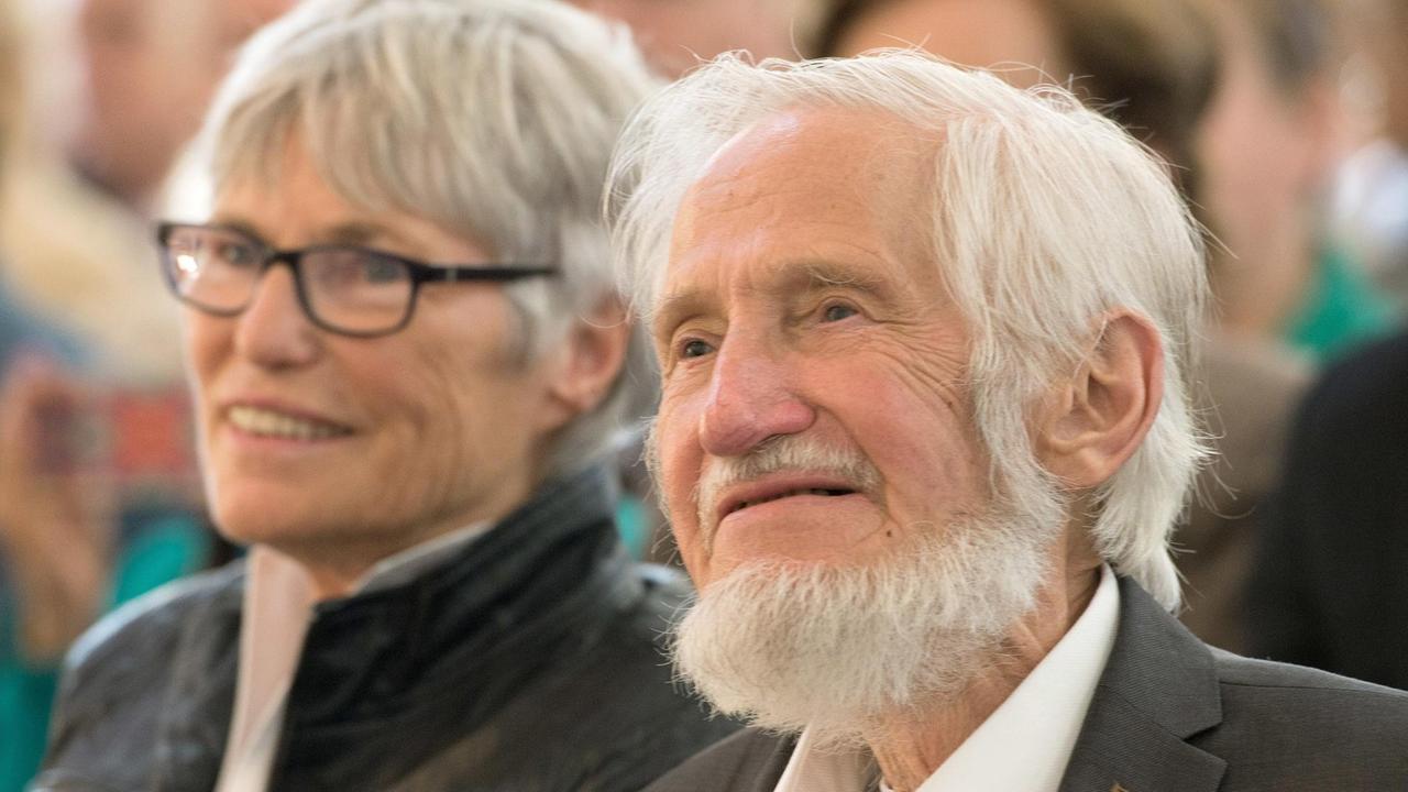 Christel und Rupert Neudeck bei der Verleihung des Erich-Fromm-Preises im April 2016. Christel und Rupert Neudeck bei der Verleihung des Erich-Fromm-Preises im April 2016.