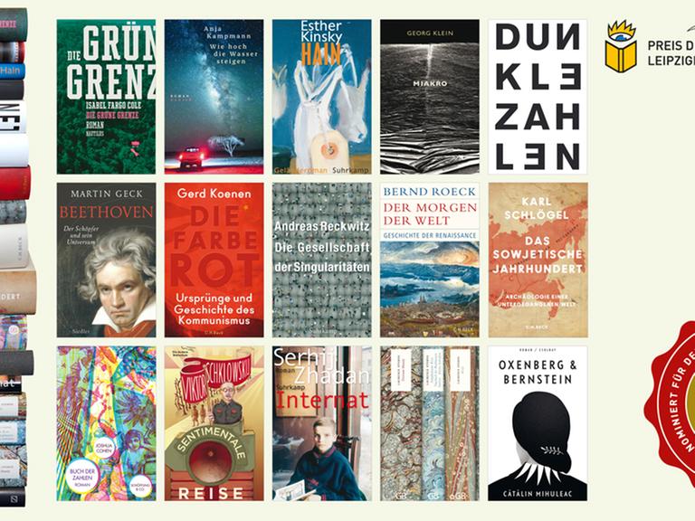 Preis der Leipziger Buchmesse 2018 - die Nominierten